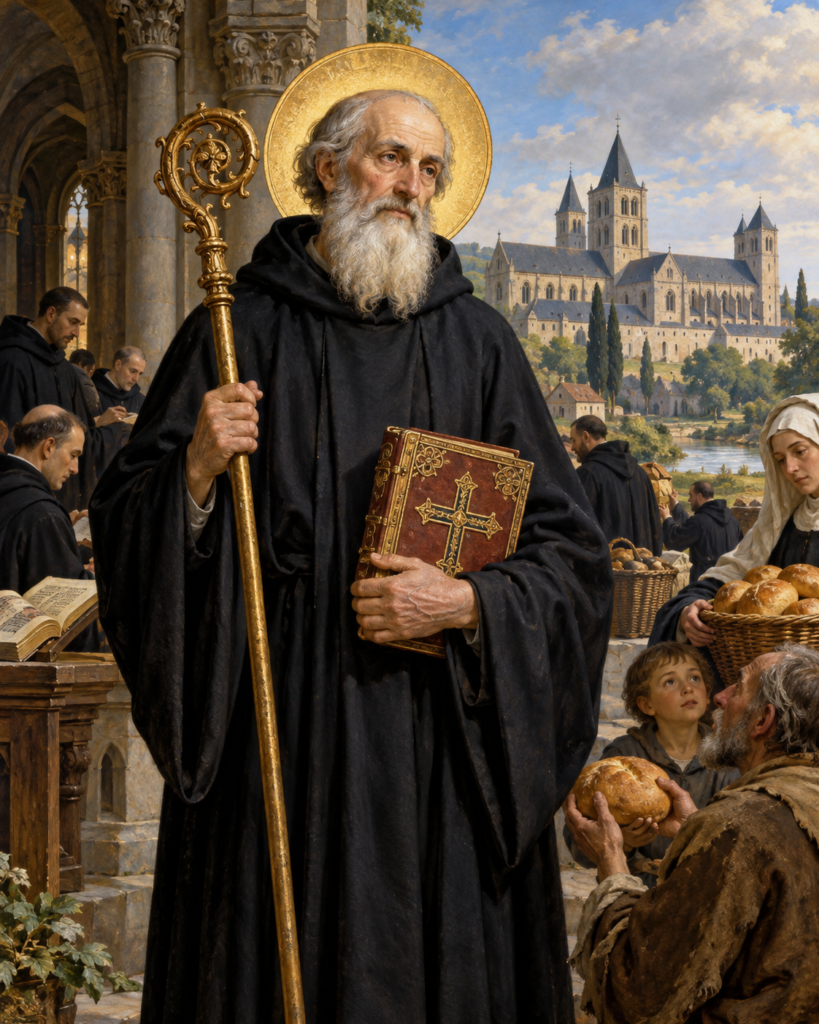 San Adalardo de Corbie: abad y servidor de los pobres