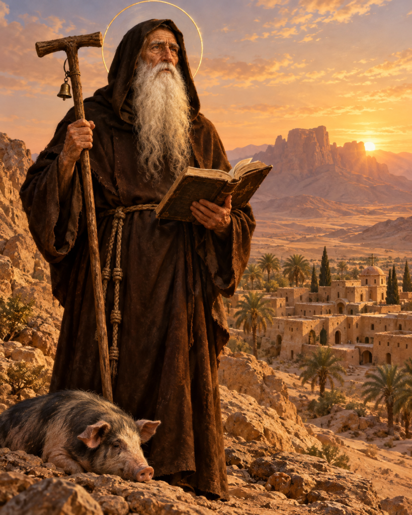 San Antonio Abad: padre de los monjes y maestro del desierto