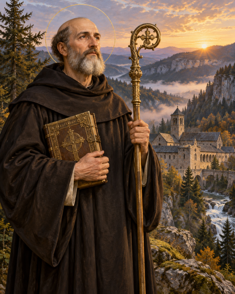San Eugendo de Condat: abad y maestro de vida común