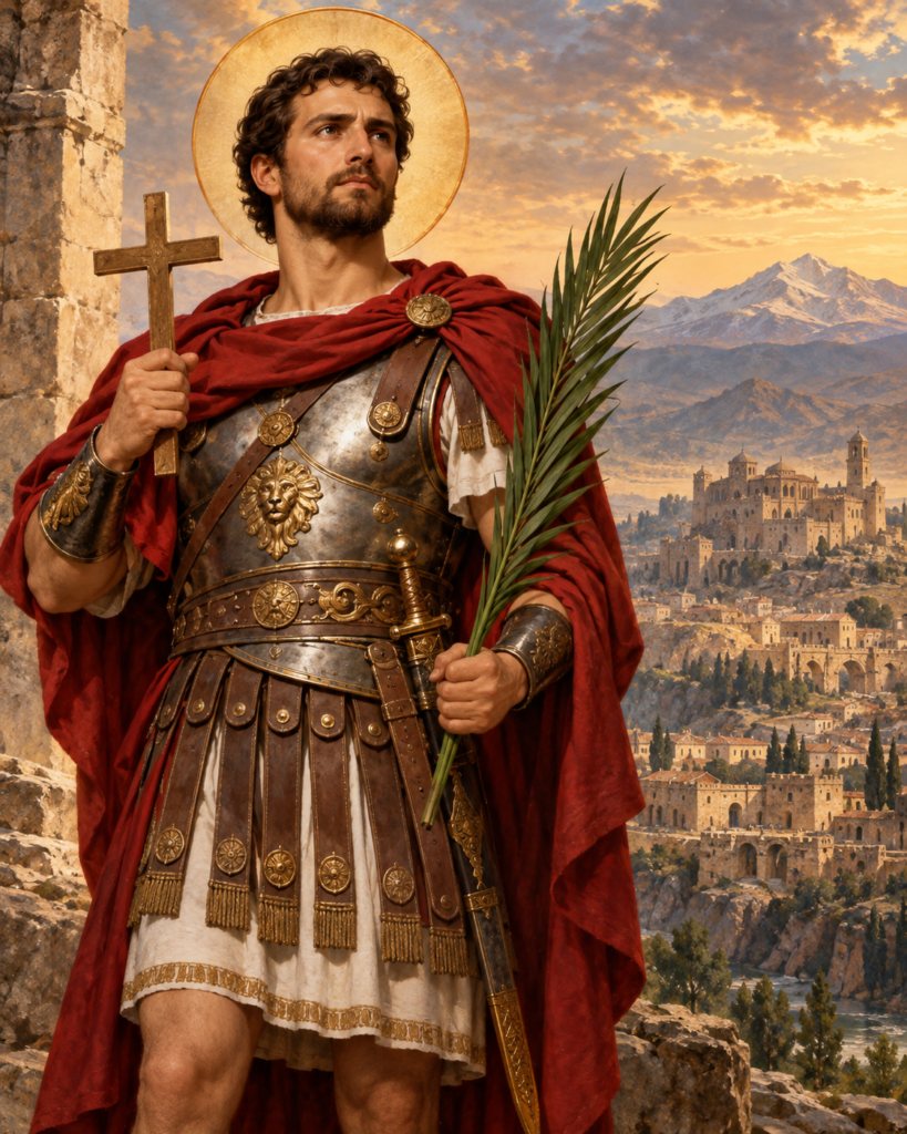 San Gordio de Cesarea: centurión y mártir de Cristo