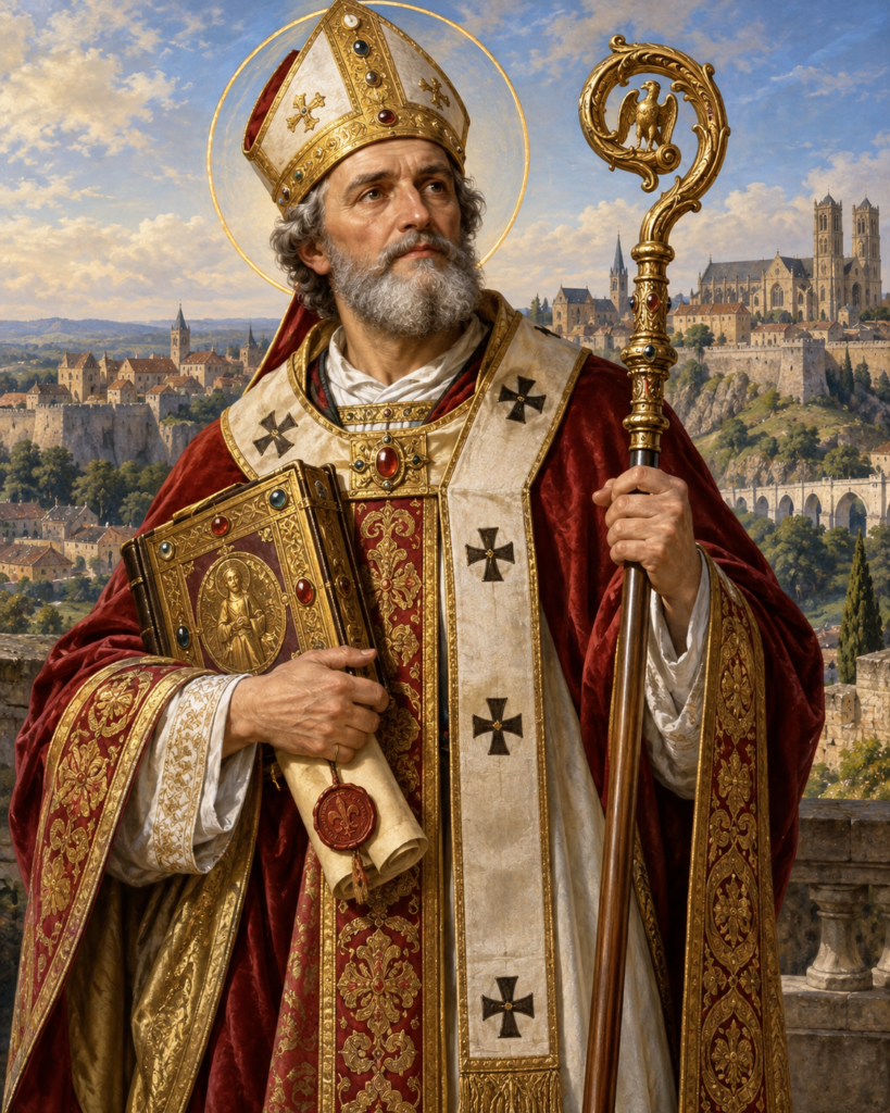 San Gregorio de Langres: obispo y antiguo conde convertido en pastor