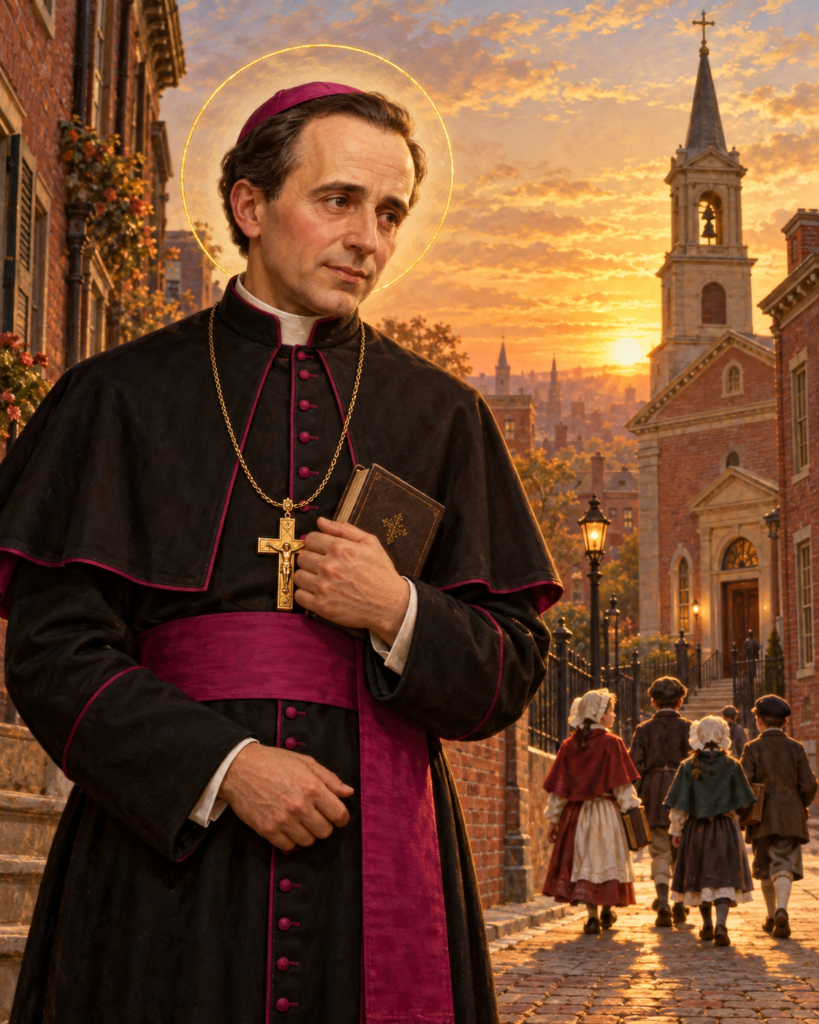San Juan Neumann: obispo redentorista e impulsor de las escuelas católicas