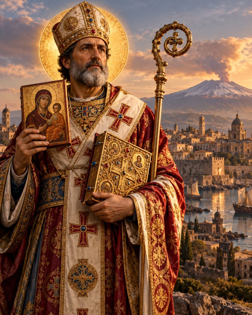 San León de Catania: obispo defensor de las imágenes sagradas