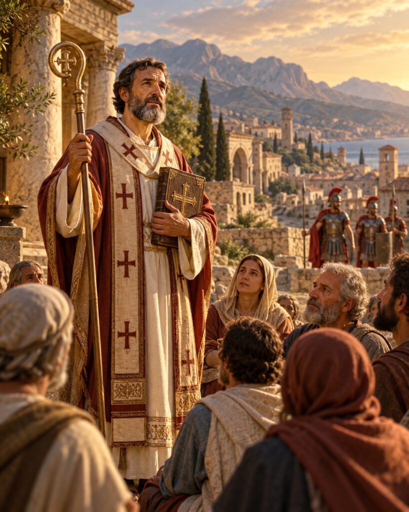 San Néstor de Magydos: obispo y mártir de Panfilia