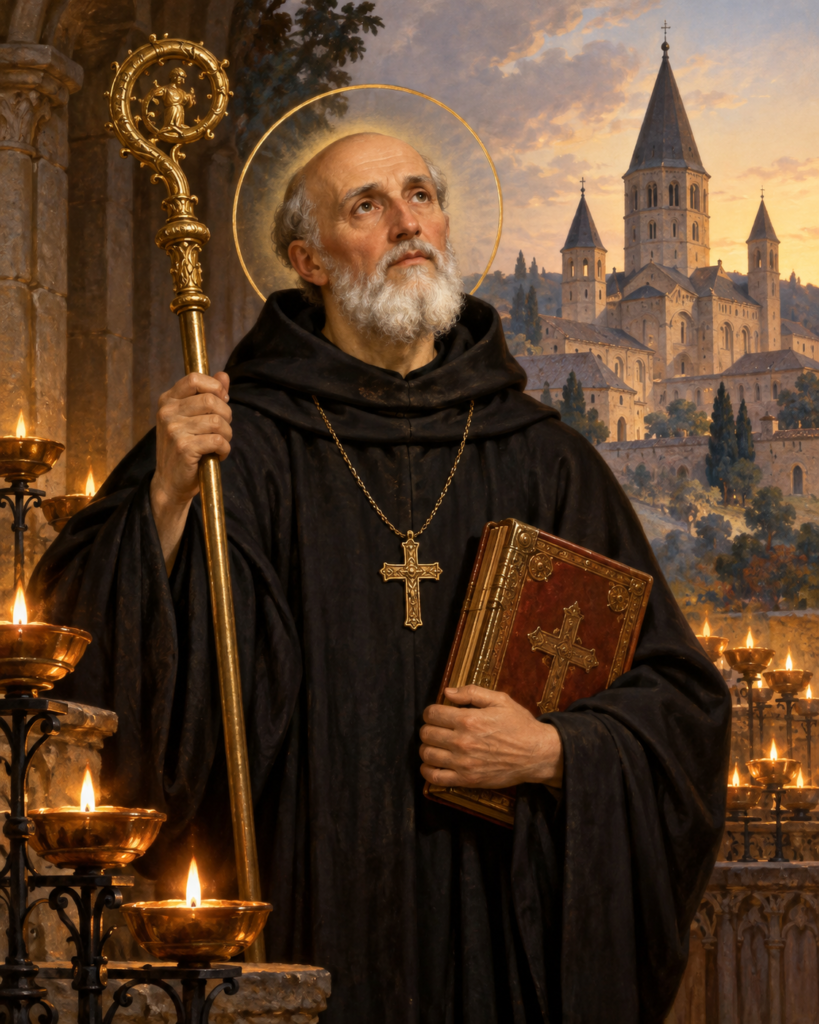 San Odilón de Cluny: abad y promotor de la oración por los difuntos