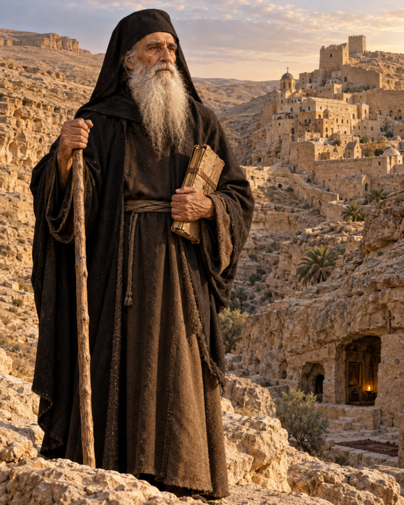 San Sabás: abad, monje del desierto y defensor de la fe