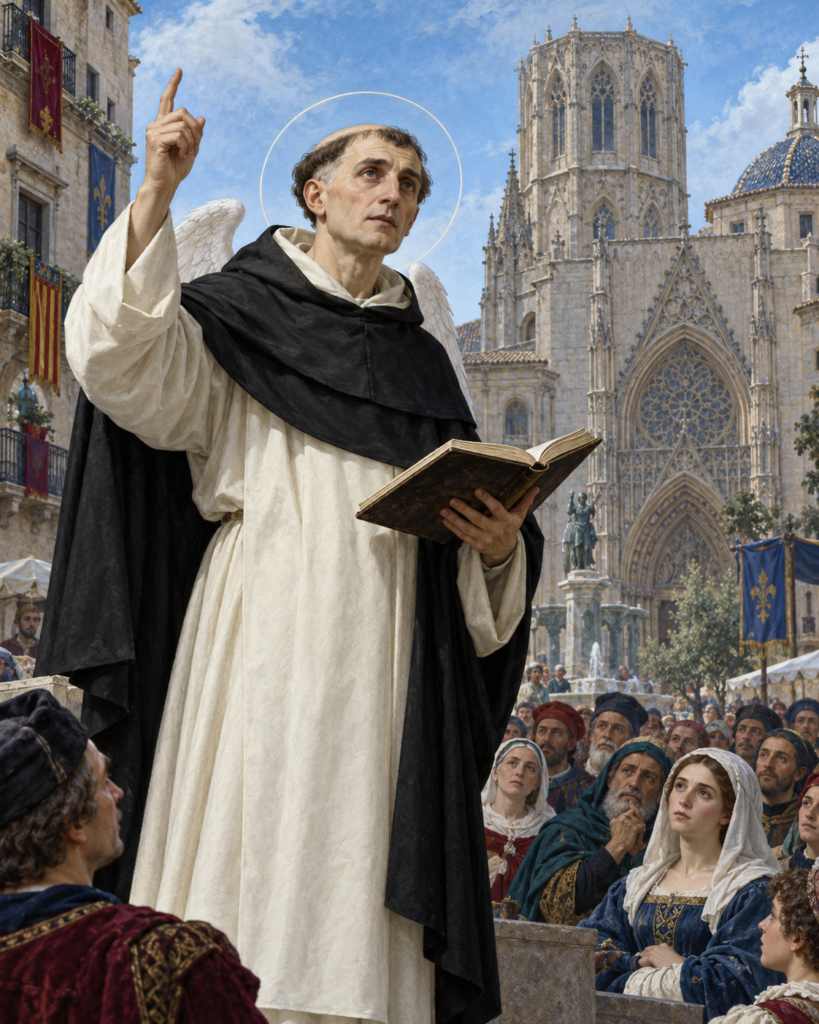 San Vicente Ferrer: el predicador valenciano que recorrió Europa