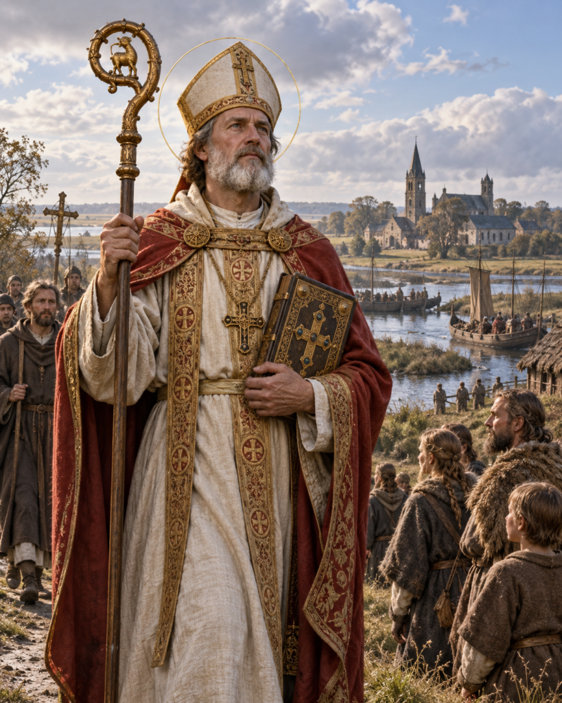 San Willibrordo: obispo y evangelizador de Frisia