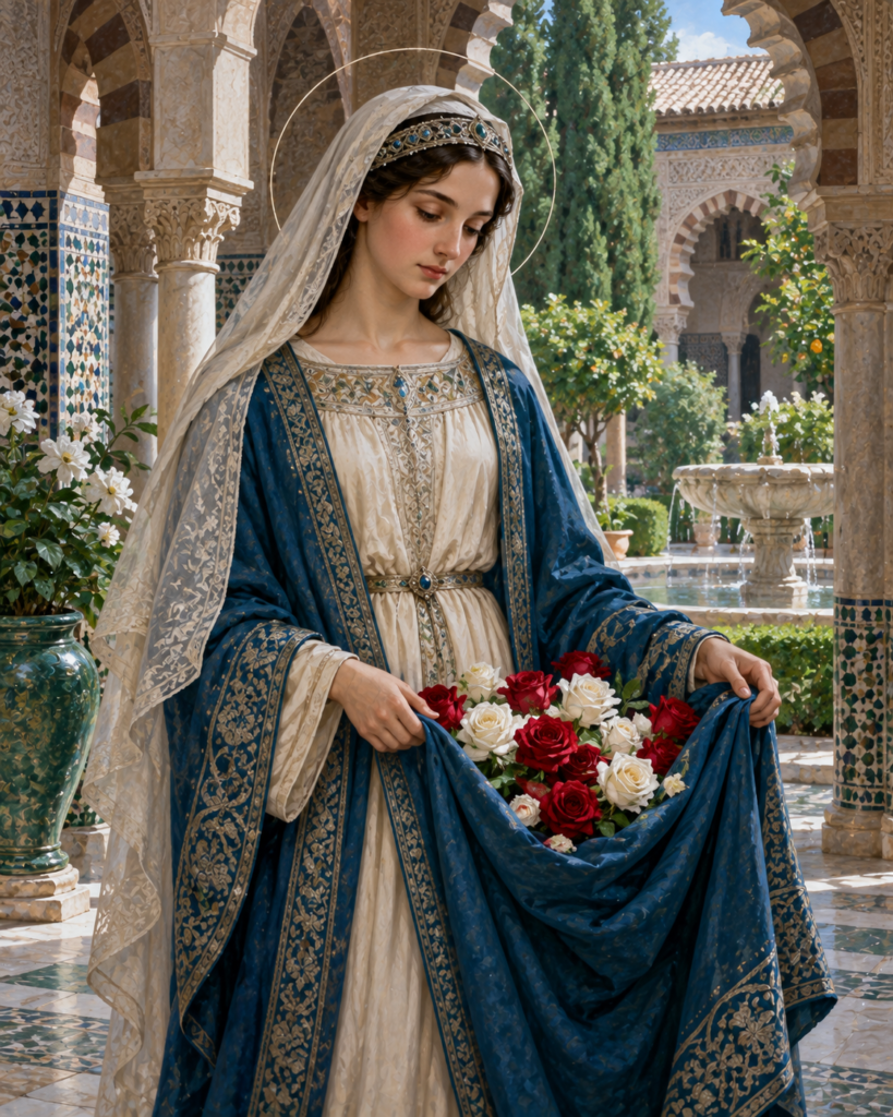 Santa Casilda de Toledo: la princesa de las rosas