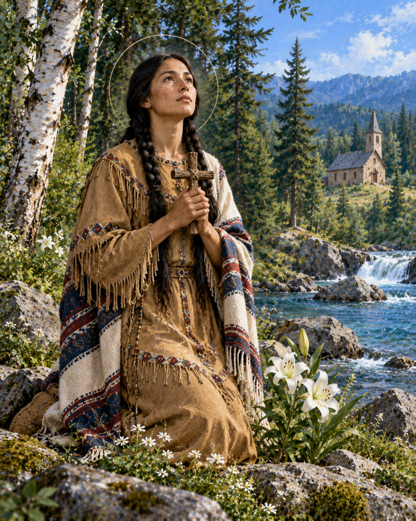 Santa Kateri Tekakwitha: el lirio de los mohawks