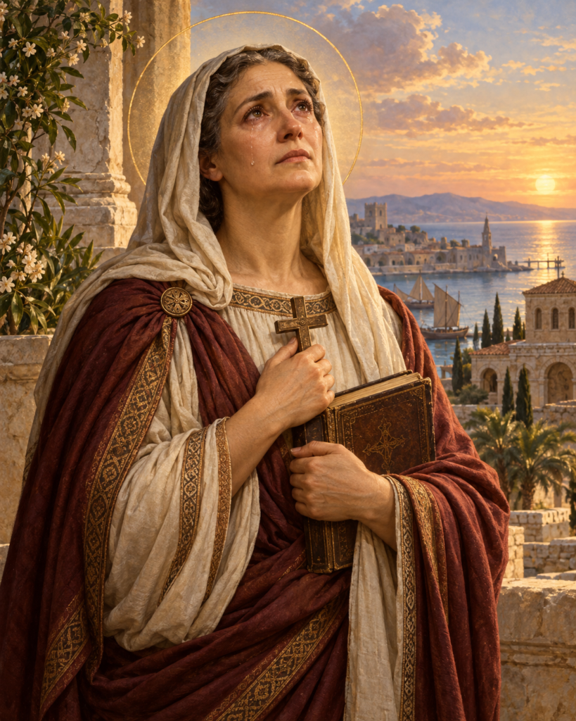 Santa Mónica: madre perseverante en la oración y la esperanza