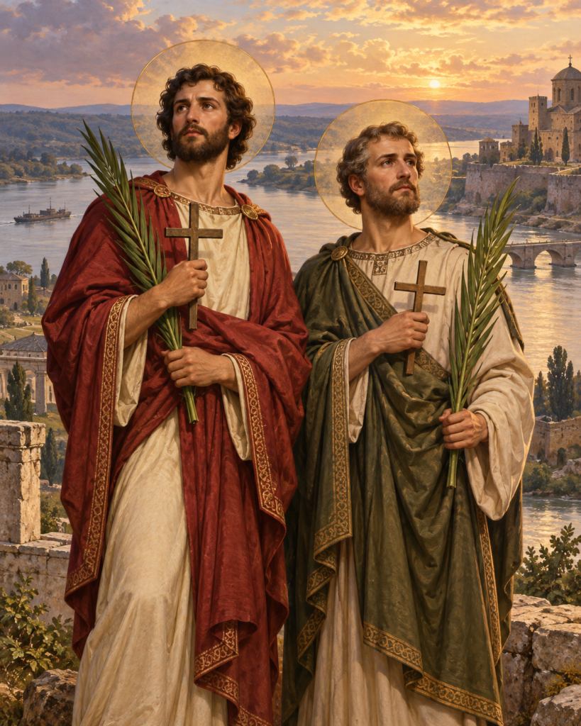 Santos Hermes y Cayo: mártires de Moesia
