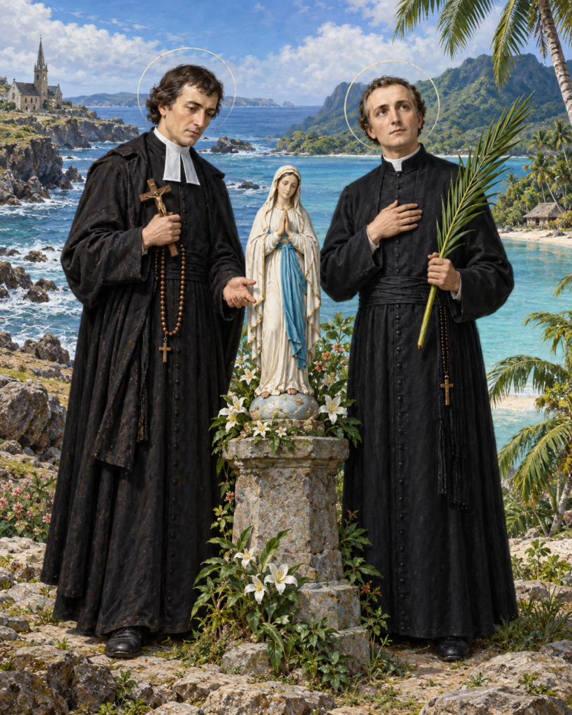 Santos Pedro Chanel y Luis María Grignion de Montfort: dos misioneros de María